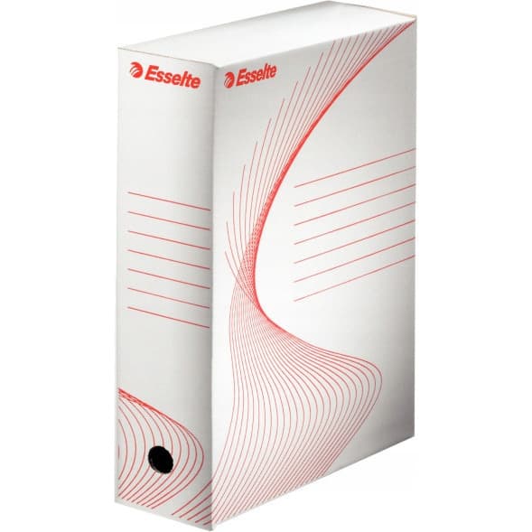Pudło archiwizacyjne ESSELTE BOXY 100mm białe 128201 / 128102
