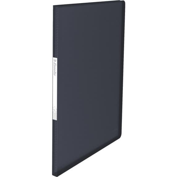 Album ofertowy na dokumenty A4 20 kieszeni VIVIDA czarny 623992 ESSELTE