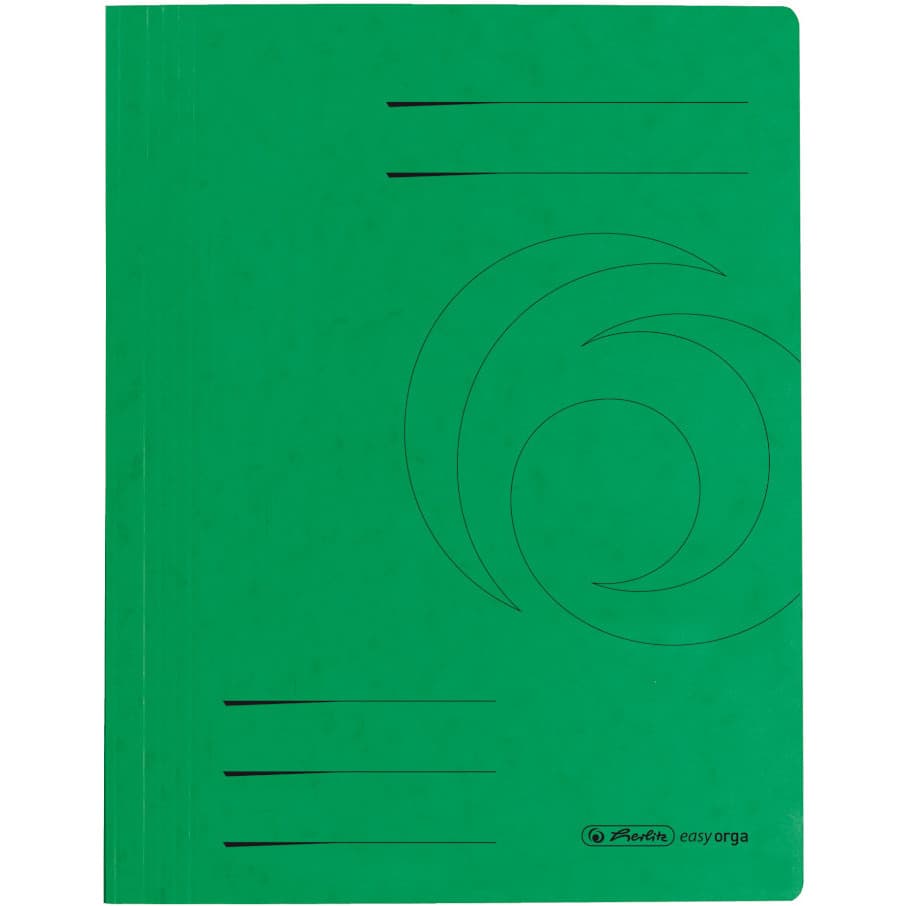 Skoroszyt kartonowy A4 zielony 11094810 HERLITZ
