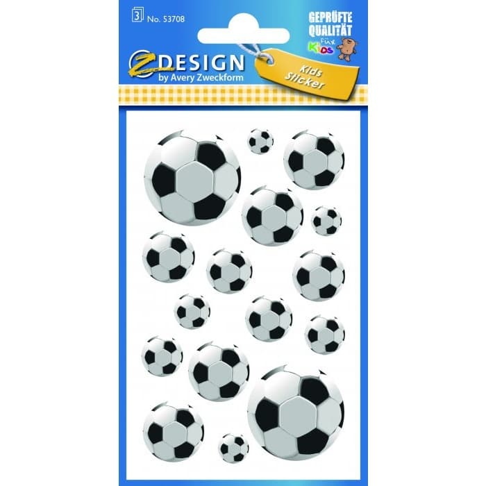 Naklejki ZF Piłki 53708 Z-DESIGN KIDS AVERY ZWECKFORM
