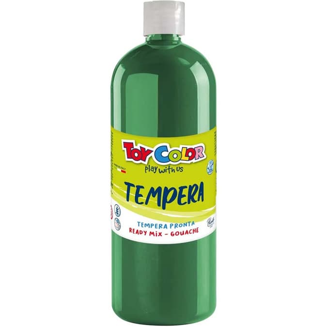 Farba TEMPERA 1000ml emerald green 0554/14 TOY COLOR