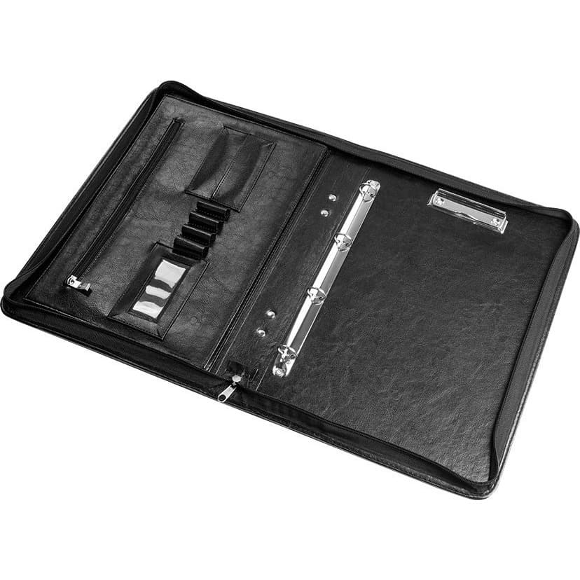 Teczka aktówka A4 ecoskóra czarna 0317/0417-0002-01 PANTA PLAST
