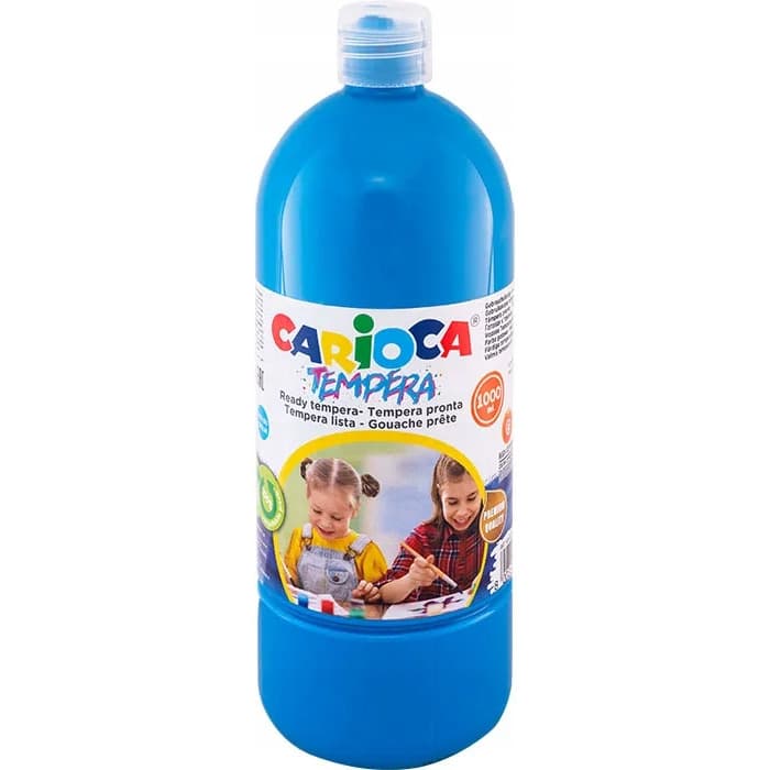Farba CARIOCA TEMPERA 1000ml niebieska (40430/05) 170-2640