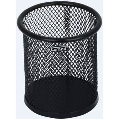 Pojemnik na długopisy czarny metalowy GR-004 120-1125 GRAND