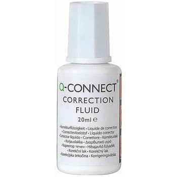 Korektor w płynie z pędzelkiem 20ml Q-CONNECT KF10507