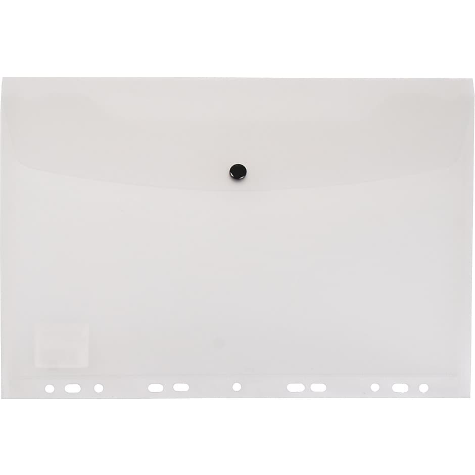 Teczka kopertowa na dokumenty A4 wpinana do segregatora PVC przezroczysta TP-12-05 BIURFOL