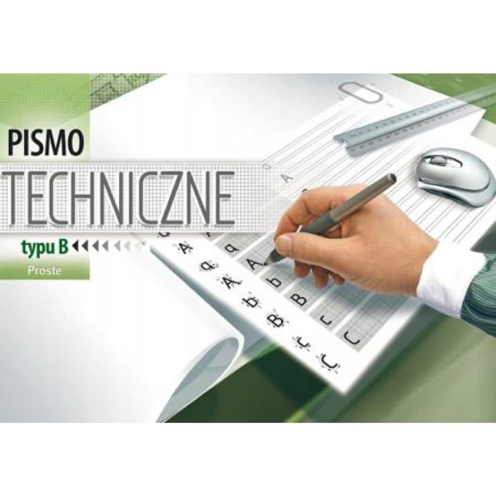 Blok A4 pismo techniczne typ B proste Kreska
