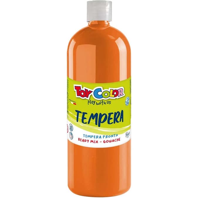 Farba TEMPERA 1000ml orange 0554/05 TOY COLOR