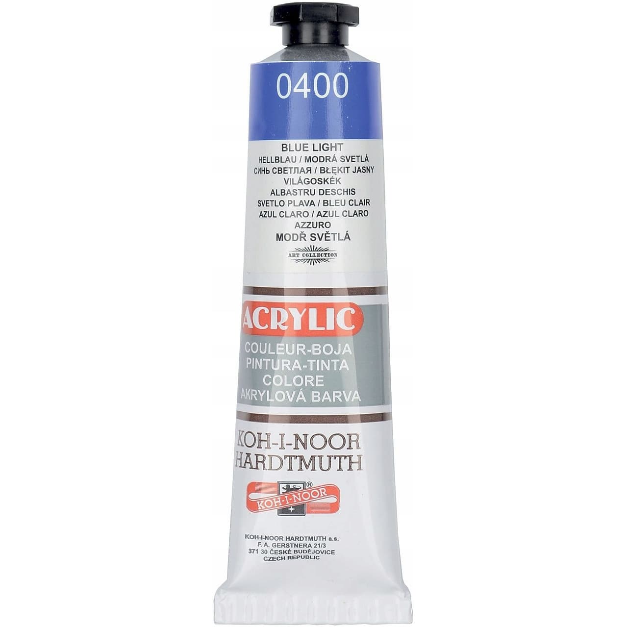 Farba akrylowa 162716 niebiesk 0400 40ml. KOH-I-NOOR