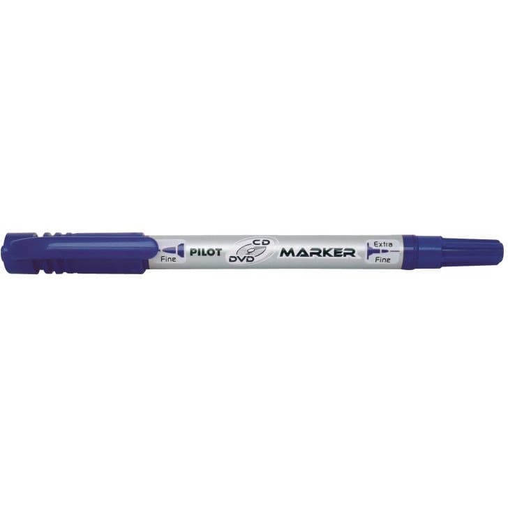 Marker do płyt CD PILOT dwustronny niebieski PISC-TMCD-L