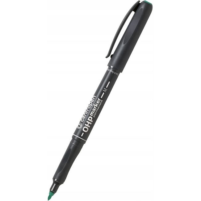 Marker permanentny OHP M zielony 2637 CENTROPEN