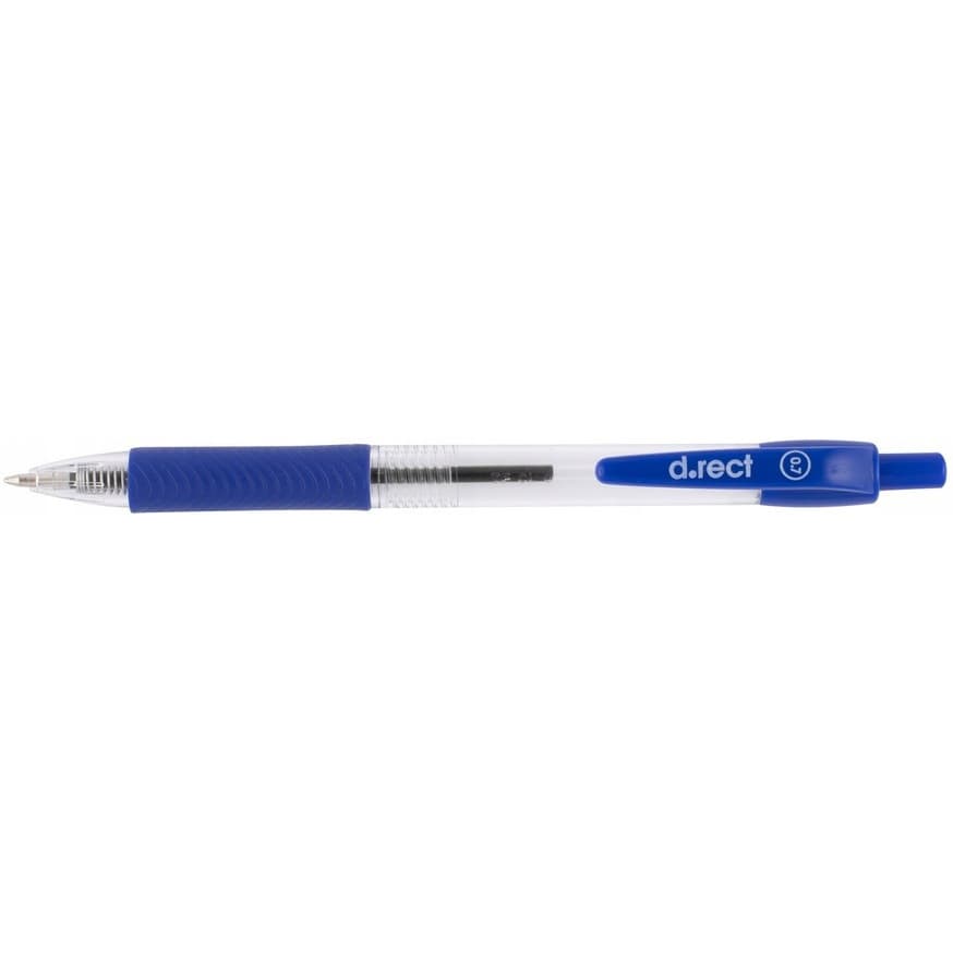 Długopis automatyczny niebieski ergonomiczny do biura 294A 101323 D.RECT