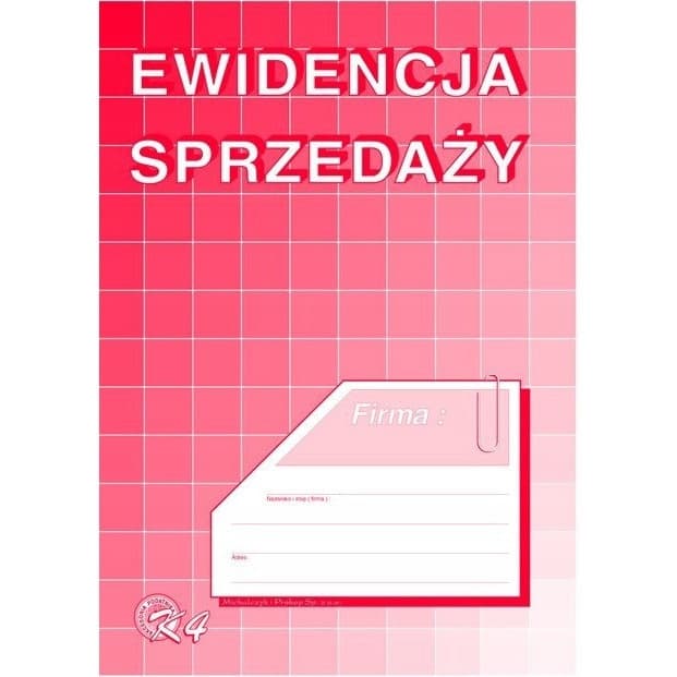 K04 Ewidencja sprzedaży (pion) A5 Michalczyk i Prokop