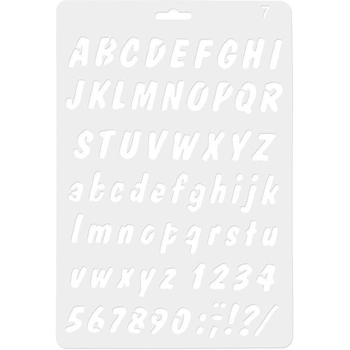 Szablon 07 ALFABET KOH-I-NOOR KOE-223953-00104