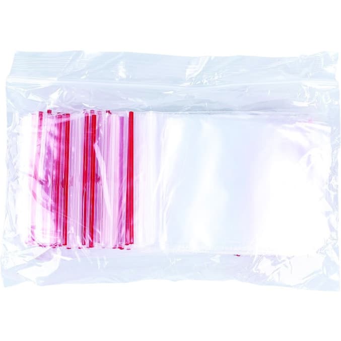 Torebki strunowe 60x80mm (100szt) LDPE, OFFICE PRODUCTS 15071815-90