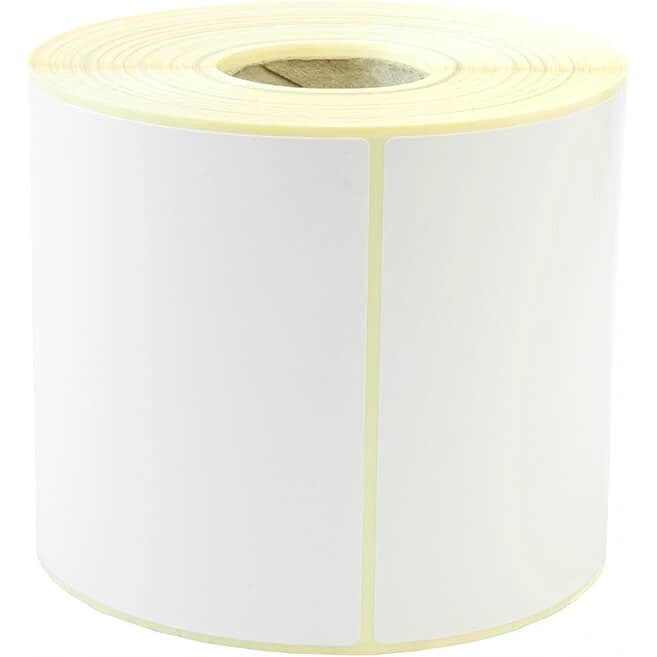 prawidłowy ETK4171 Etykieta termiczna na roli BULK 100x150mm (500szt) gilza 40mm eco/białe/zaokrąglone rogi
