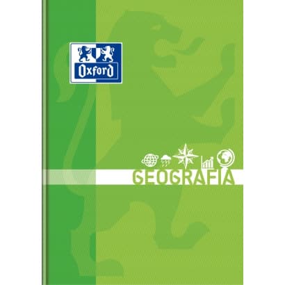 Brulion A5 80k kratka margines szyty GEOGRAFIA 400128287 OXFORD
