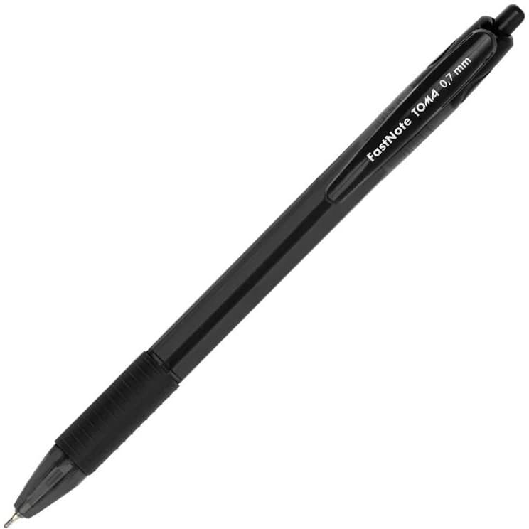 Długopis automatyczny czarny 0,7mm TO-030 TOMA