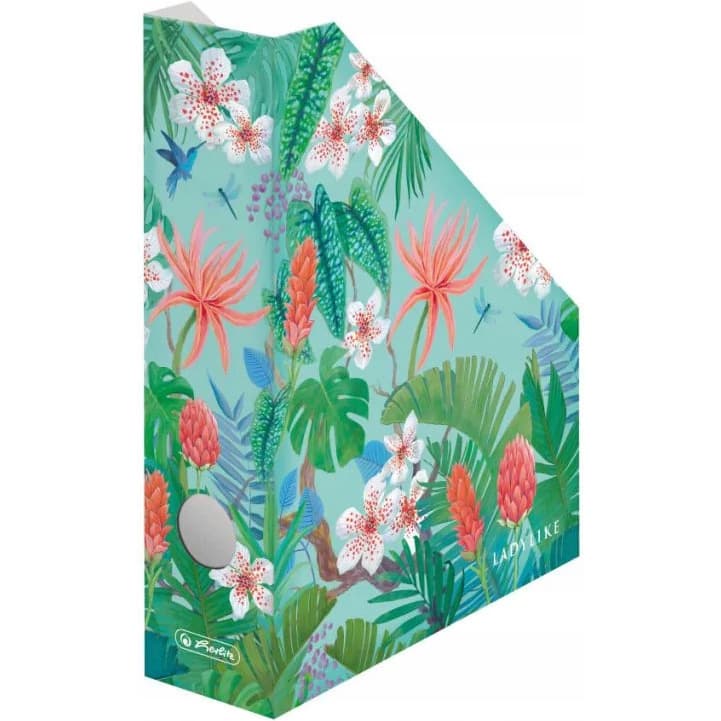 Pojemnik na dokumenty czasopisma 7cm tekturowy LADYLIKE JUNGLE 50043972 HERLITZ