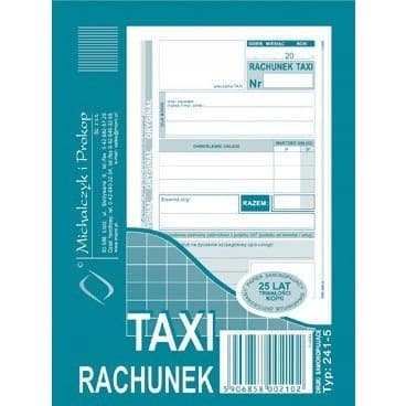 241-5 Rachunek TAXI A6 MICHALCZYK i PROKOP