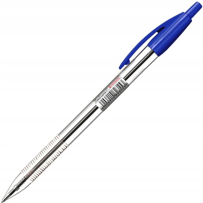 Długopis automatyczny FLEXI click niebieski 1.0mm TT7984 PENMATE