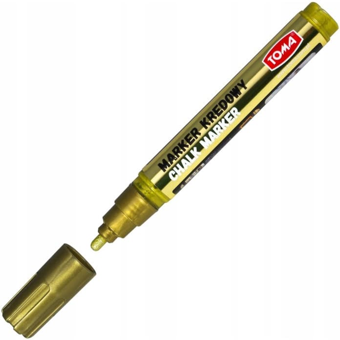 Markery kredowe końcówka 4,5mm-złoty TO-292 93 TOMA