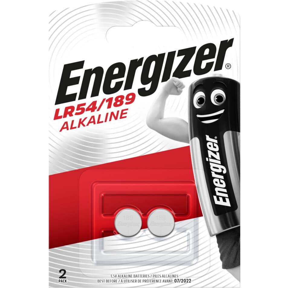 Bateria ENERGIZER G10/LR54/189/AG10 alkaliczna (2szt)