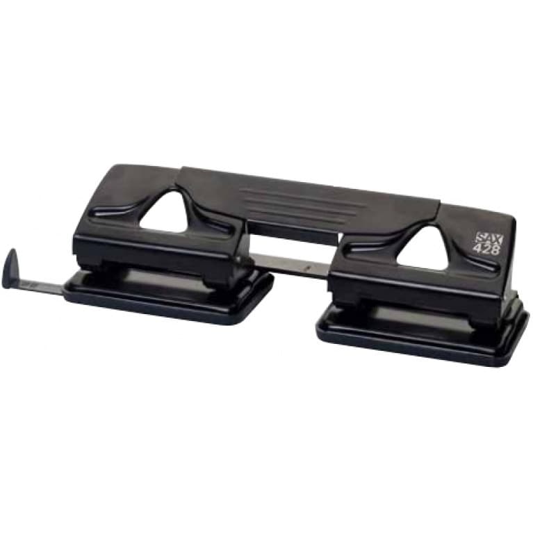 Dziurkacz SAX 428 4dziurki czarny 25 kartek ISAX428-05