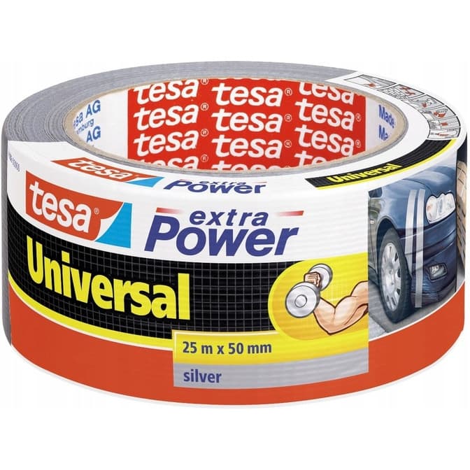 Taśma naprawcza srebrna 25m x 50mm TESA 56388-00000-15