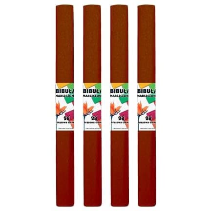 Bibuła marszczona c.brązowa 50x200cm (10rolek) 218516