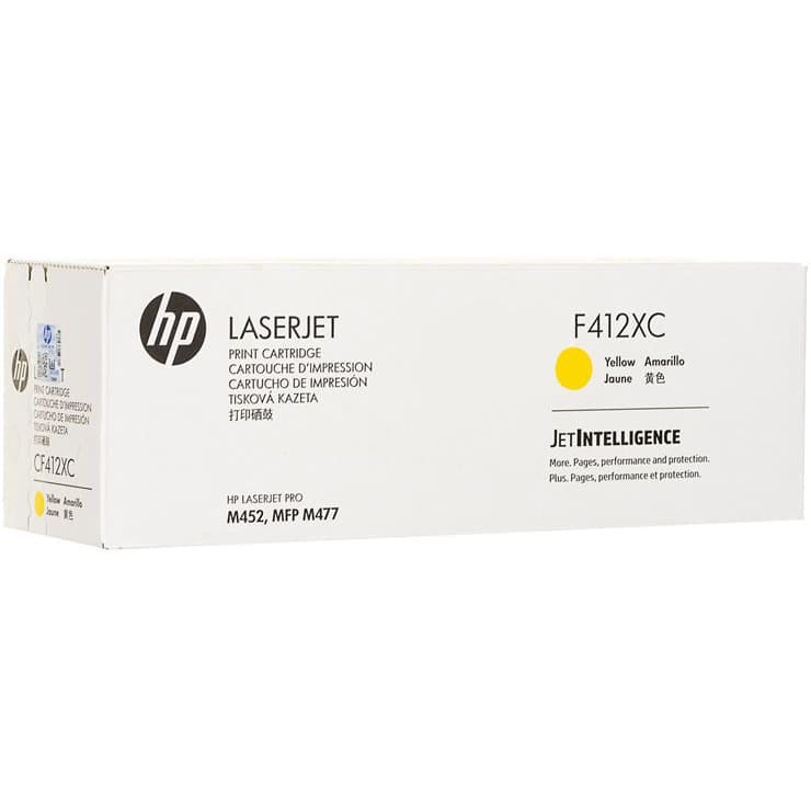 Toner HP 410X (CF412XC) żółty 5000str korporacyjny M452/M470/M477