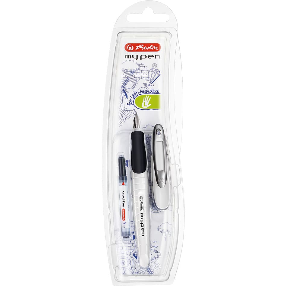 Pióro wieczne MY.PEN białe dla leworęcznych 300002939 HERLITZ