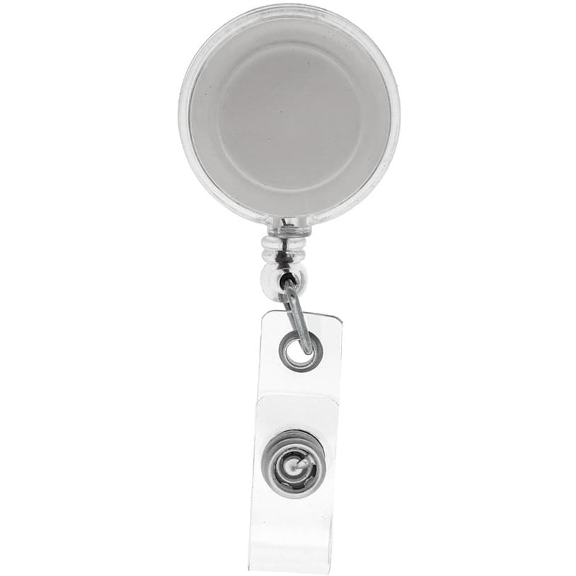 Mechanizm ściągający do identyfikatorów biały 65cm K04.4569
