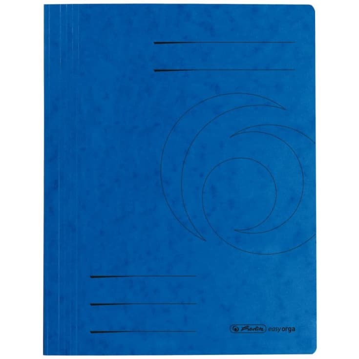 Skoroszyt kartonowy A4 niebieski 11094703 HERLITZ