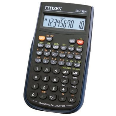 Kalkulator CITIZEN SR-135N naukowy 128 funkcji