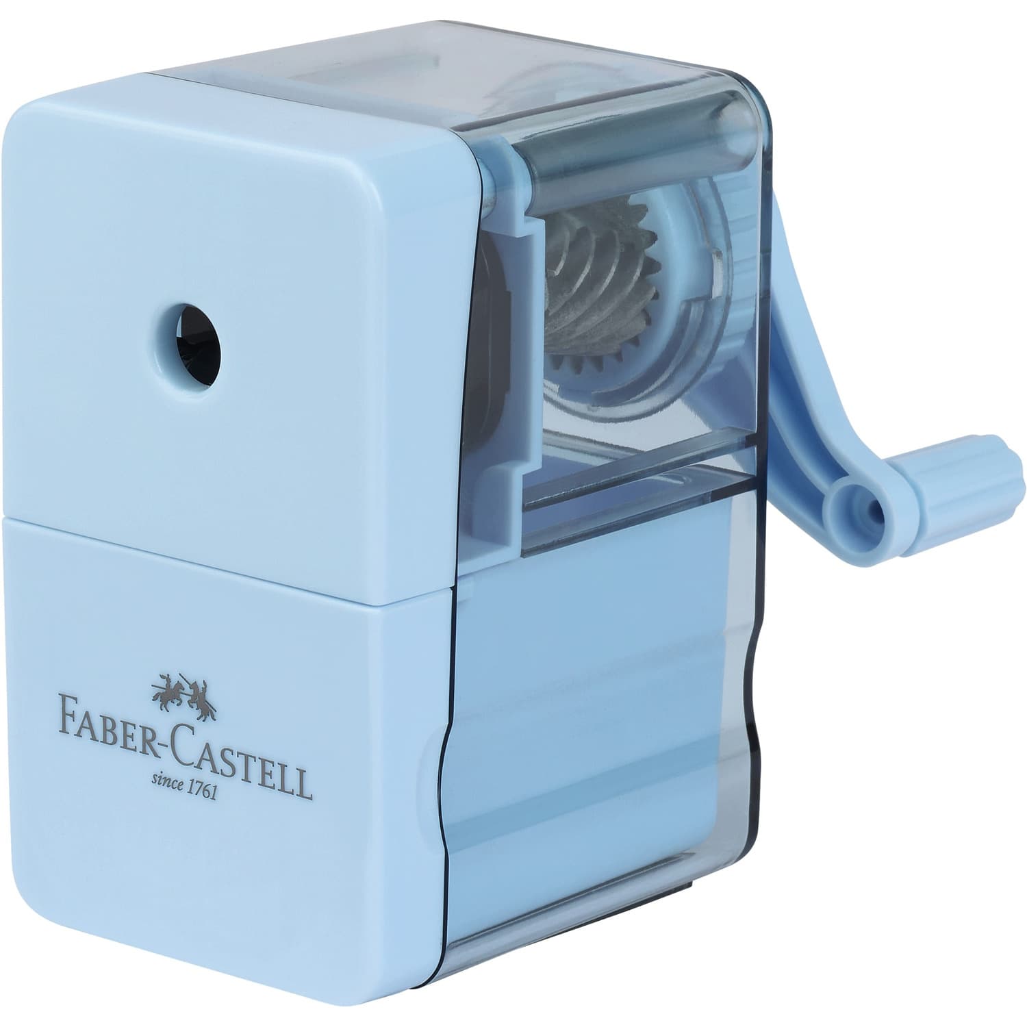 Temperówka na korbkę SKY BLUE 180985 Faber-Castell