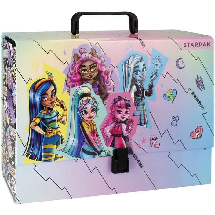 Teczka z rączką A4 9.5cm MONSTER HIGH STK 514750 STARPAK