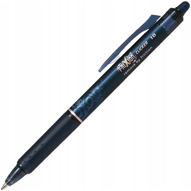 Wymazywalne pióro kulkowe FRIXION CLICKER 1.0 granatowy BLRT-FR10-BB