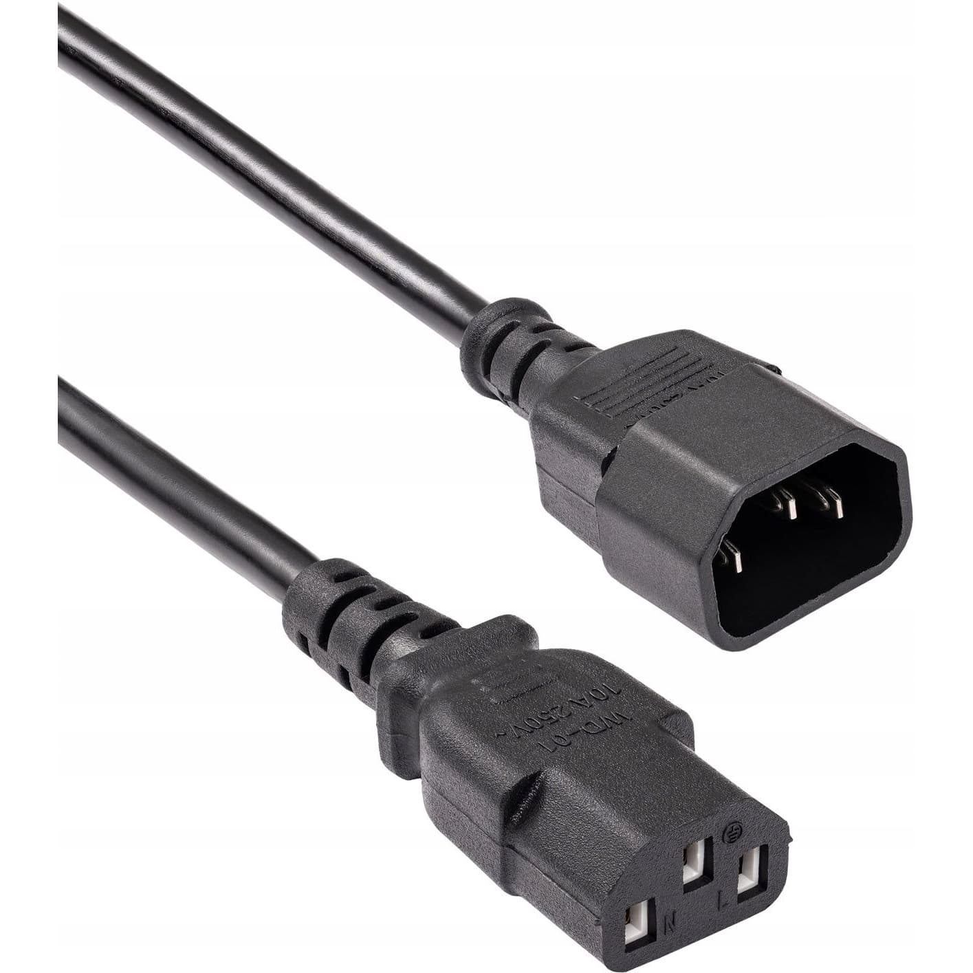 Kabel zasilający przedłużacz UNIWERSALNY 1,5m BULK