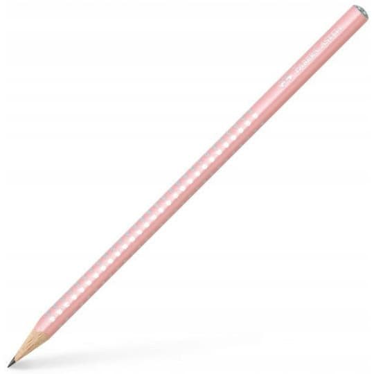 Ołówek SPARKLE PEARLY różany 118201 Faber-Castell