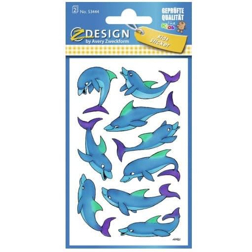 Naklejki dla dzieci Delfiny 53444 Z-DESIGN KIDS AVERY ZWECKFORM