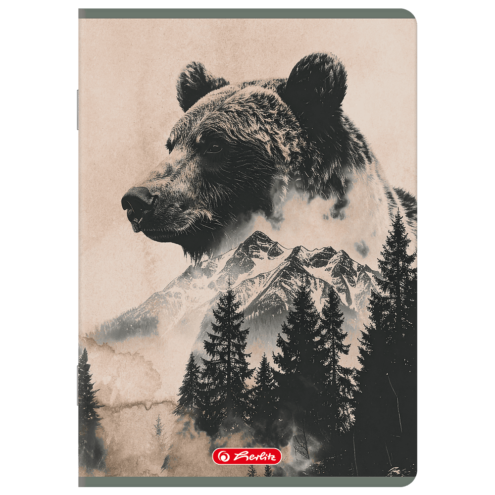Zeszyt A5 60k linia z marginesem WILD 400206389 HERLITZ
