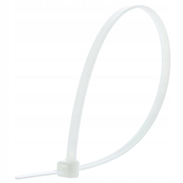 Opaska zaciskowa/opaska kablowa/zip/raps/trytytka 250x4,8mm (100szt) biała LEXTOOL (LXOP15)
