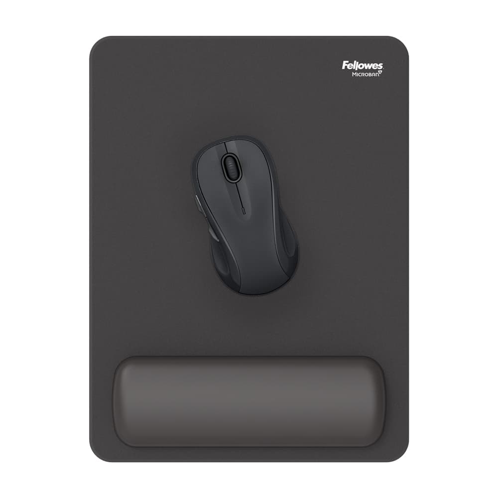 Podkładka pod mysz i nadgarstek XXL czarna BREYTA 100142560 FELLOWES