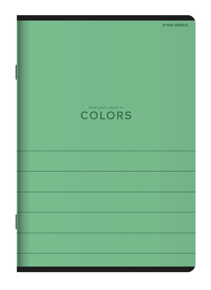 Zeszyt A5 96k kratka margines COLORS 400169186 TOP 2000