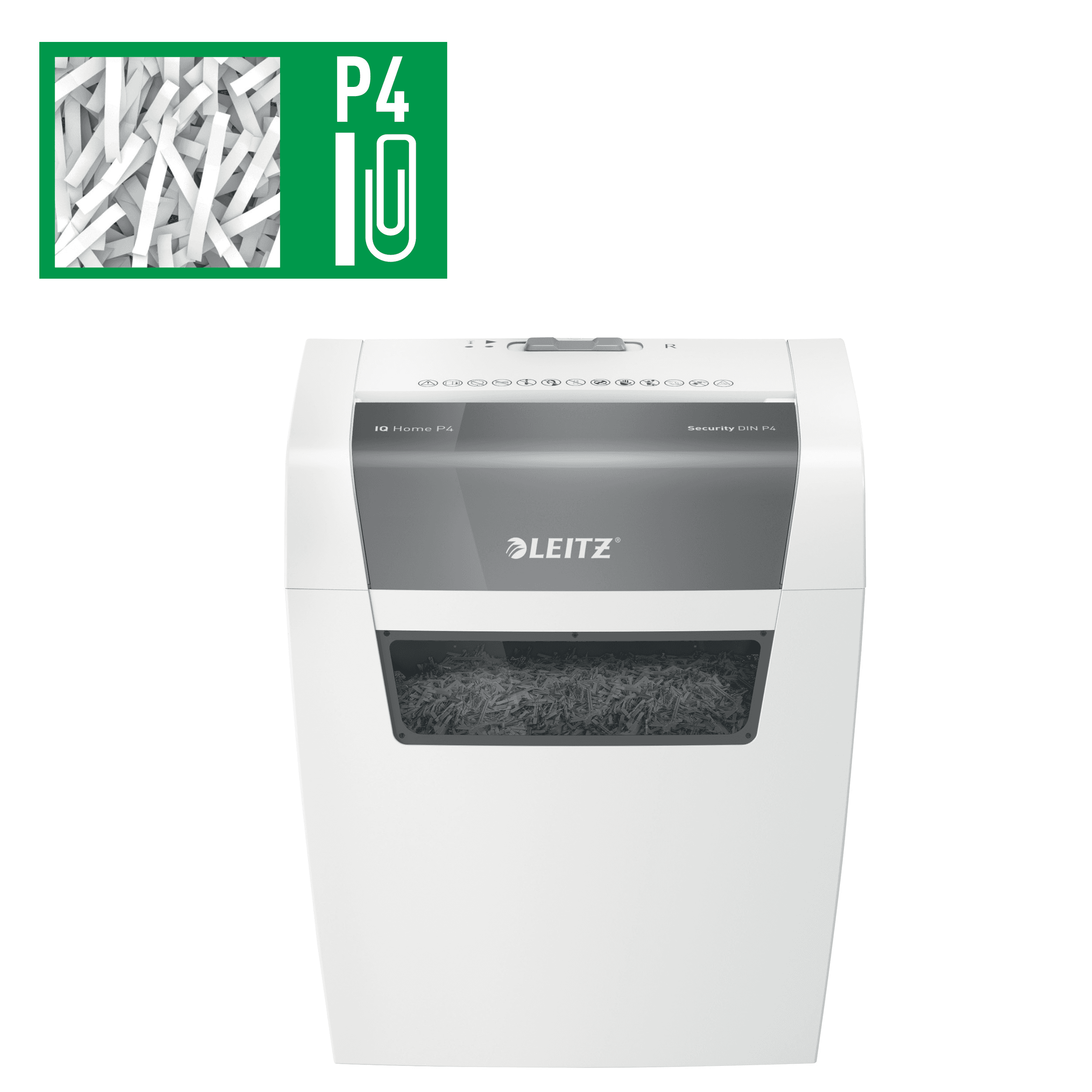 Niszczarka LEITZ IQ Home P4 kosz 15L 80340000