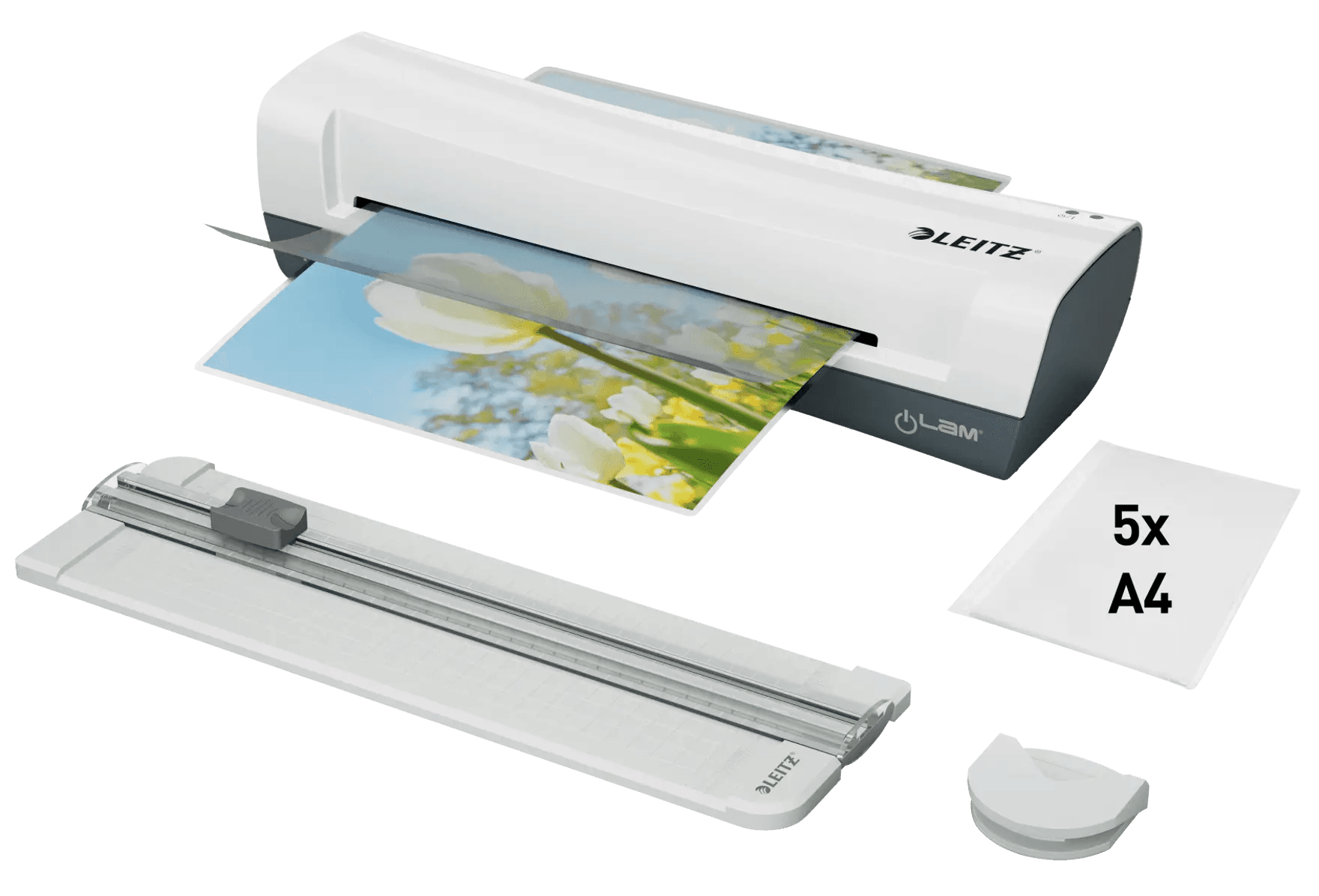 Laminator iLAM Home A4 4w1 biały 74340001 LEITZ