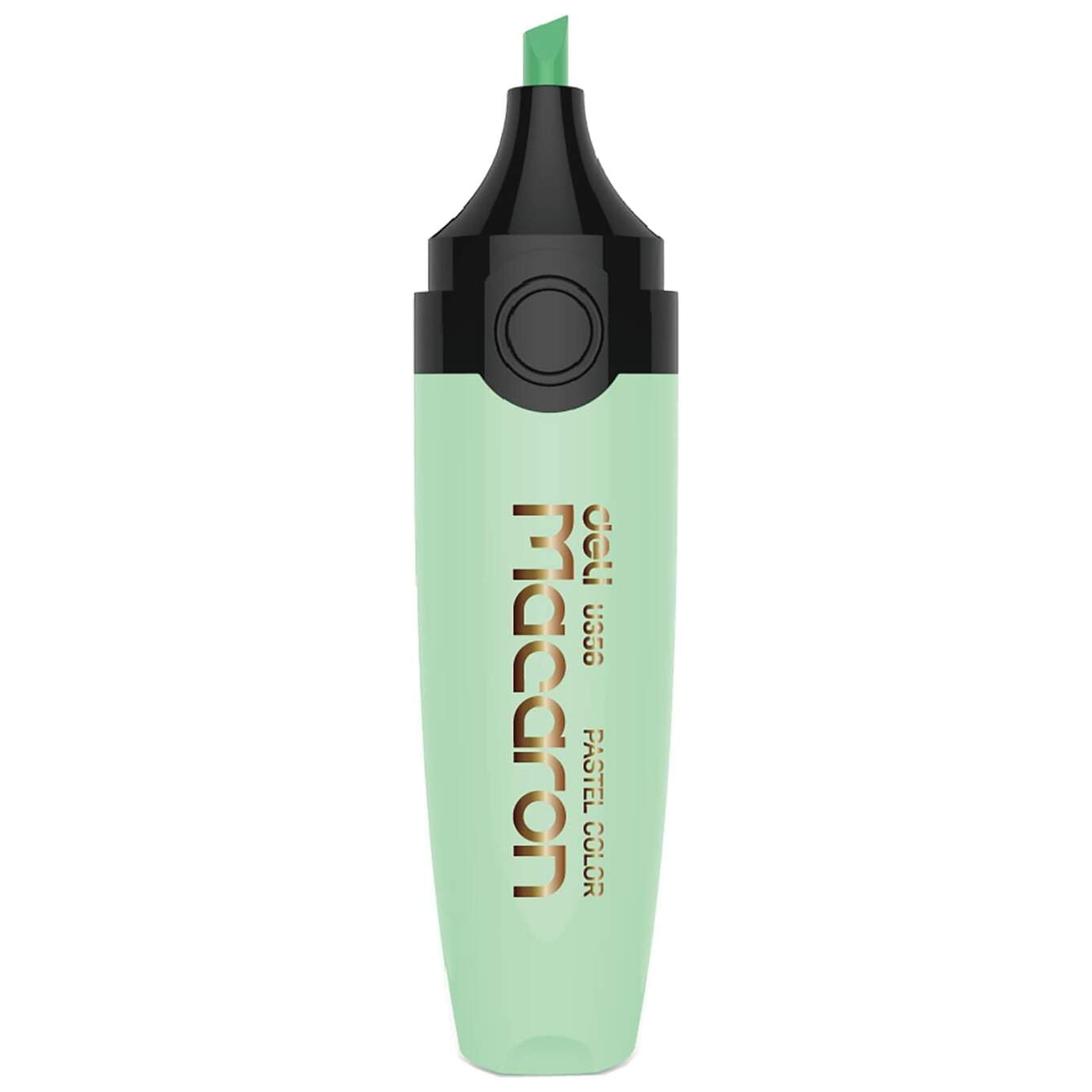 Zakreślacz 1-5mm MACARON zielony U356GN DELI
