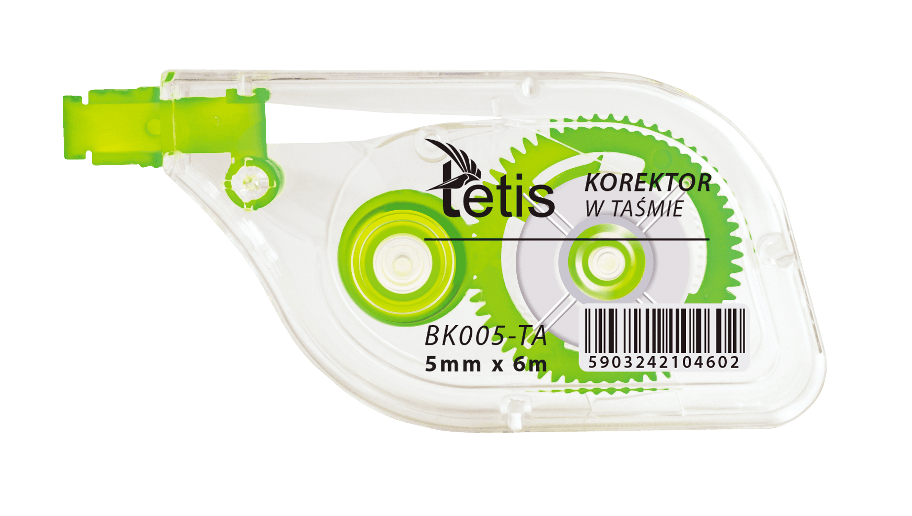Korektor w taśmie mix kol. BK005-TA TETIS