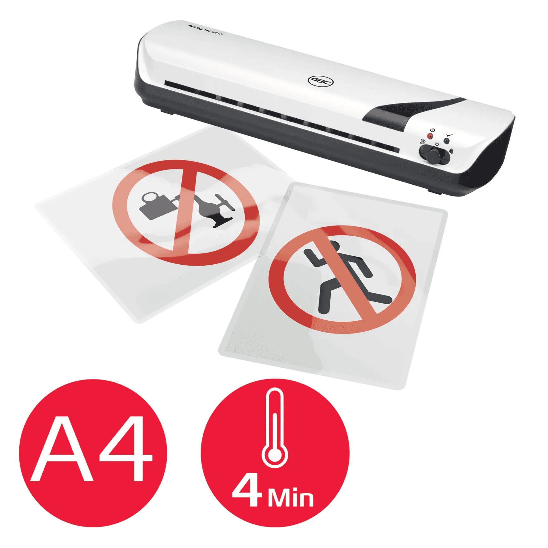 Laminator Inspire+ A4 4w1 biały 4410034 GBC